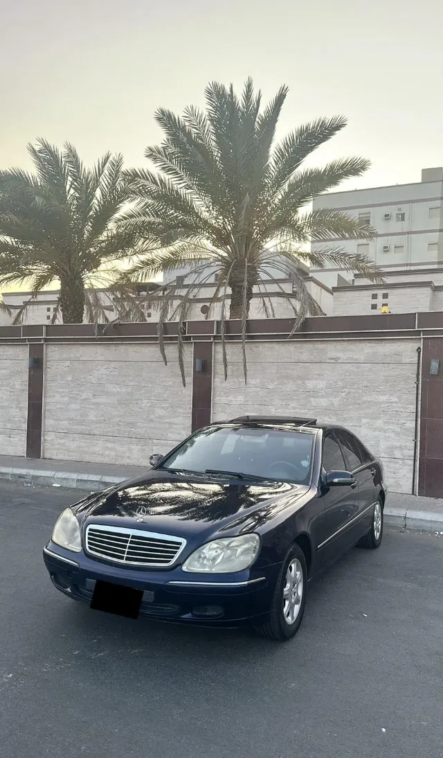 مرسيدس بنز · اس كلاس 2002 للبيع في جدة — ممشى 230,000 كم