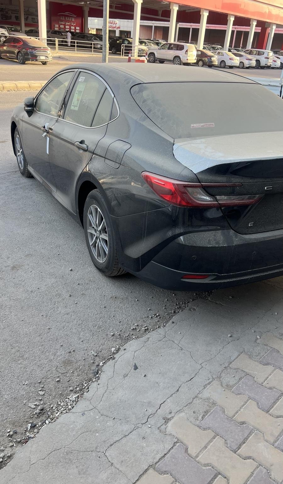 عرض خاص كامري 2026 سعودي لون اسود اصفار استاندر