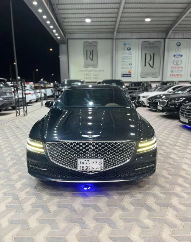 جينيسيس جي 80 2024 للبيع في الرياض — ممشى 98,000 كم
