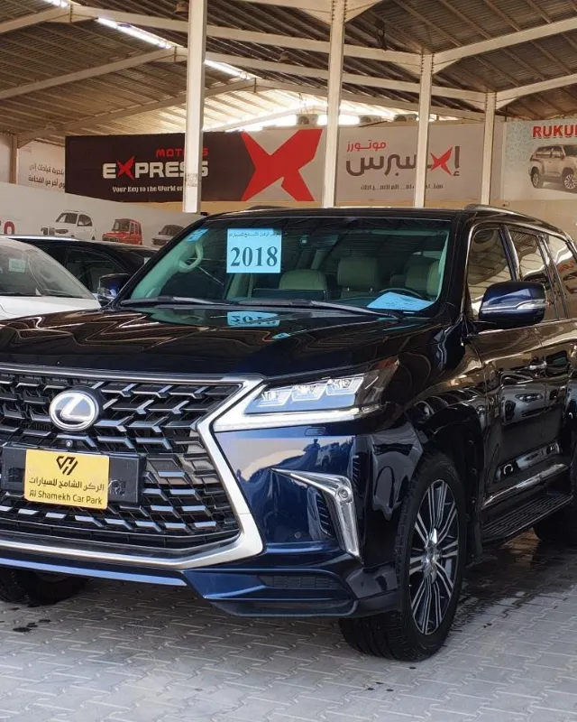 لكزس ال اكس 570 2018 للبيع في الرياض — ممشى 314,000 كم