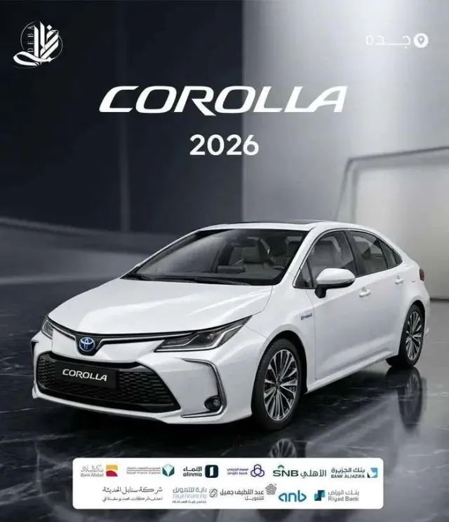 تويوتا · كورولا 2026 للبيع في جدة — ممشى 100,000 كم