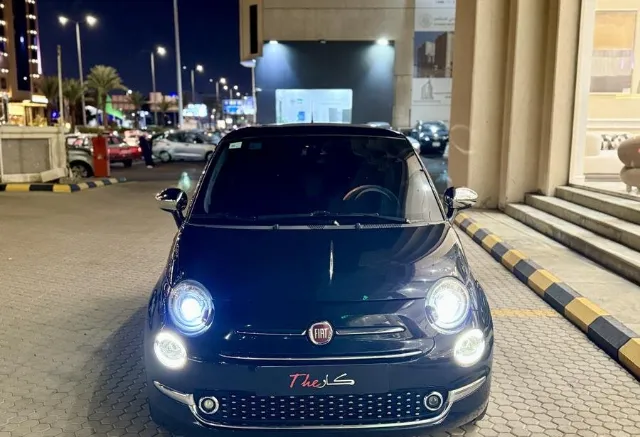 فيات 500 2021 للبيع في جدة — ممشى 95,000 كم