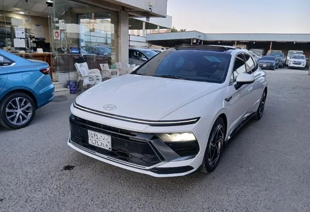 هيونداي · سوناتا 2024 للبيع في أبها — ممشى 206,000 كم