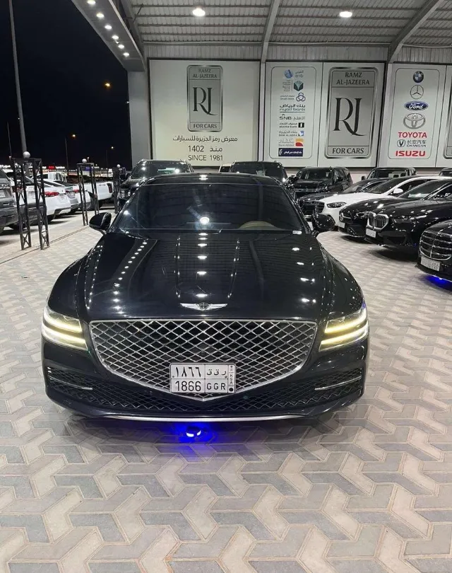 جينيسيس · جي 80 2024 للبيع في الرياض — ممشى 98,000 كم