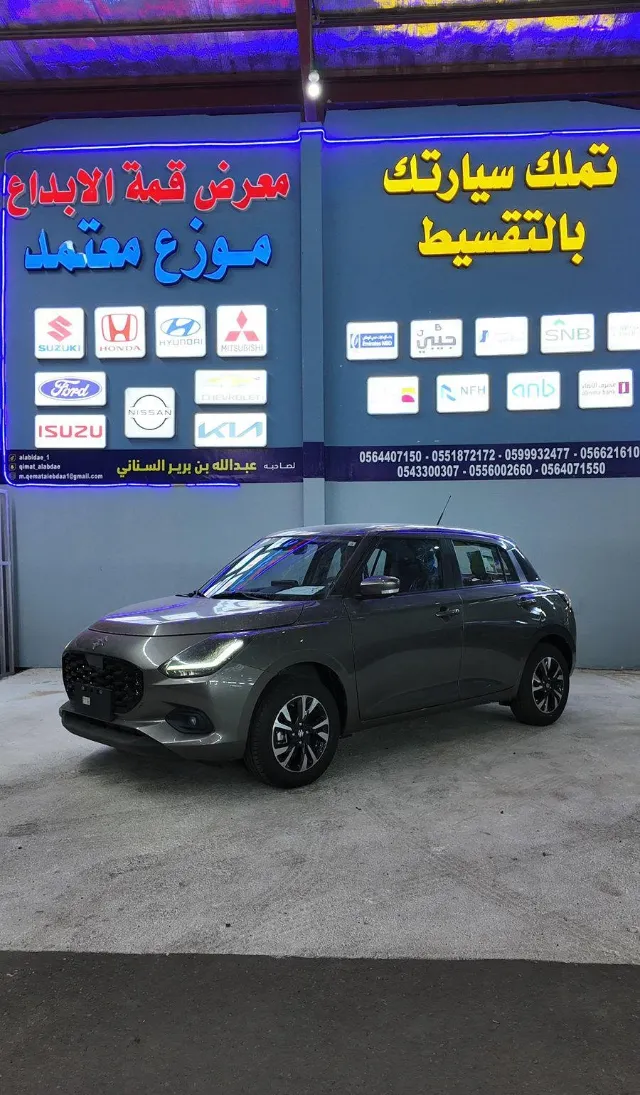 سوزوكي سويفت 2025 للبيع في المدينة المنورة — ممشى 0 كم