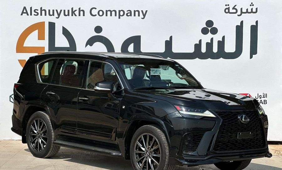 لكزس LX600 اف سبورت موديل 2022 سعودي عليها بي بي اف كامل