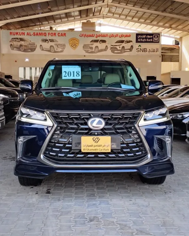 لكزس ال اكس 570 2018 للبيع في الرياض — ممشى 314,000 كم