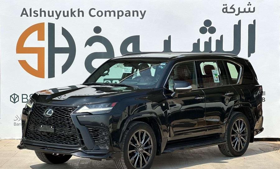 لكزس LX600 اف سبورت موديل 2022 سعودي عليها بي بي اف كامل