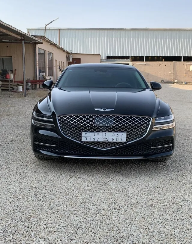 جينيسيس · جي 80 2021 للبيع في حفر الباطن — ممشى 168,000 كم