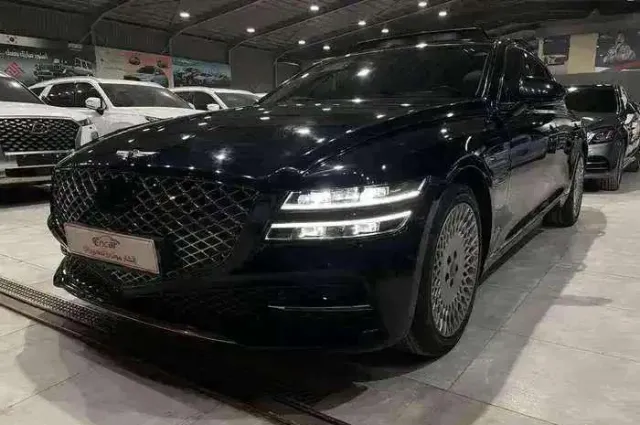 جينيسيس · جي 80 2021 للبيع في الرياض — ممشى 101,000 كم