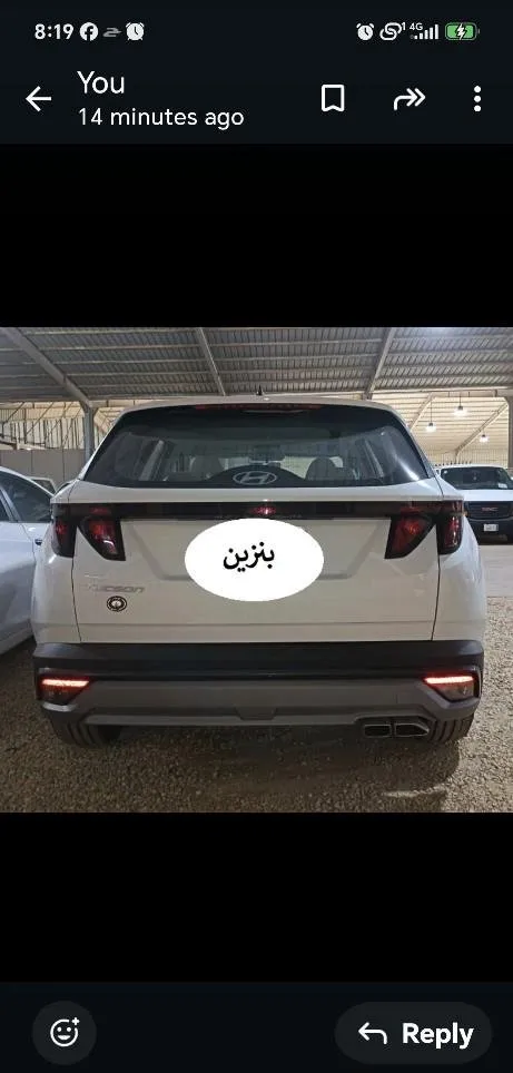 هيونداي · توسان 2025 للبيع في الرياض — ممشى 3,000 كم