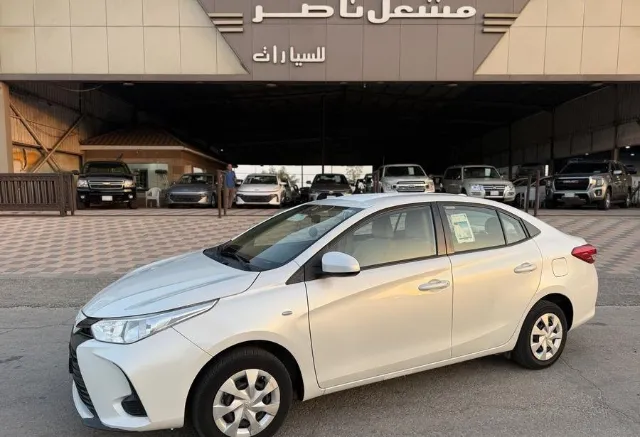 تويوتا · يارس 2021 للبيع في الجبيل — ممشى 29,000 كم