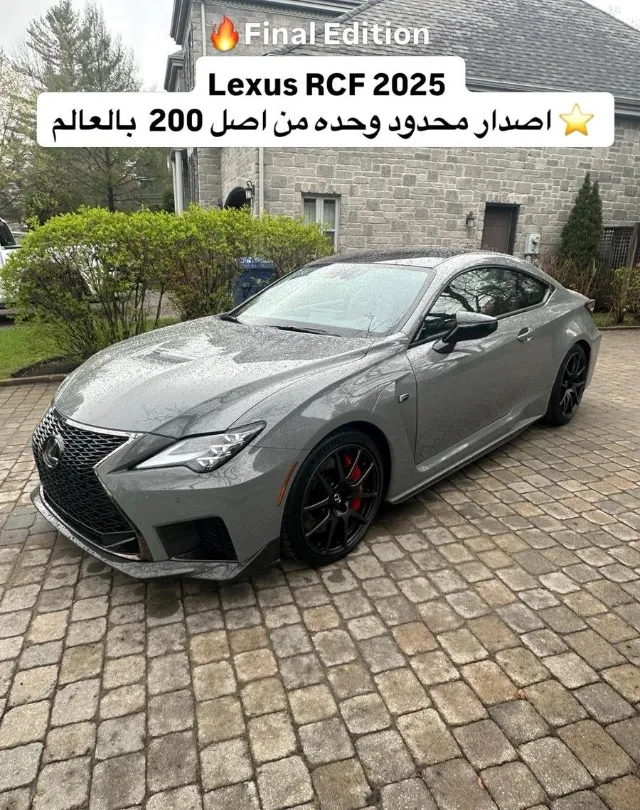 لكزس · ار سي 2025 للبيع في الرياض — ممشى 180 كم